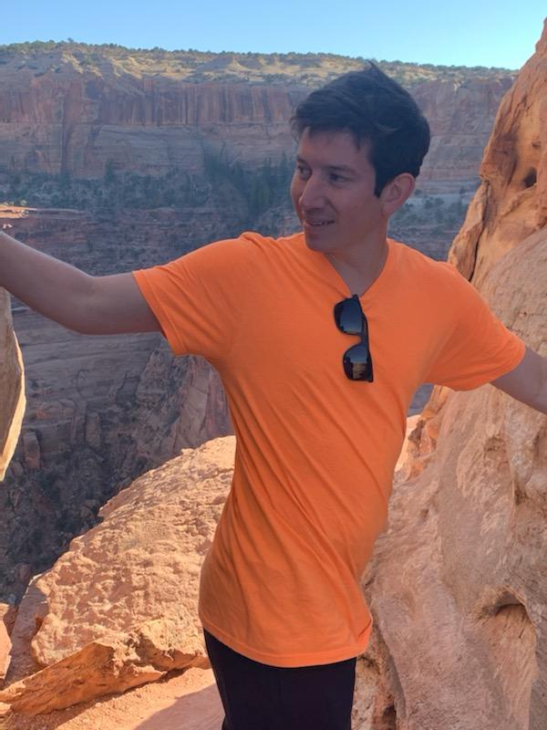 Daniel Evans outdoors